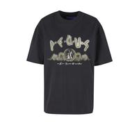 T-Shirt PEQUS "PEQUS PEQUS Ancient Painting T-Shirt", Damen, Gr. M, schwarz, 100% Baumwolle, bedruckt, loose fit, Rundhals, Shirts T-Shirt (33051937-M) schwarz