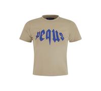 T-Shirt PEQUS "PEQUS PEQUS Fitted Mythic Logo T-Shirt", Damen, Gr. M, grau, 100% Baumwolle, bedruckt, relaxed fit, Rundhals, Shirts T-Shirt (27067922-M) grau