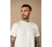 T-Shirt PETROL INDUSTRIES "Men T-Shirt", Jungen, Gr. M (38), seashell, Jersey, Obermaterial: 100% Baumwolle, bedruckt, regular fit normal, Rundhals, gerader Abschluss, Shirts T-Shirt, mit Backprint (3