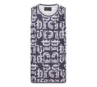 T-Shirt PHILIPP PLEIN "Gothic Plein", Damen, Gr. S, 24, navy, Obermaterial: 100% Baumwolle, Shirts T-Shirt (57478434-S) 24, navy