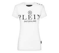 Philipp Plein - T-Shirt Slim Fit Iconic Plein - Größe XL - weiß