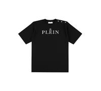 T-Shirt PHILIPP PLEIN "Kurzarm-Rundhals-T-Shirt", Damen, Gr. 8, schwarz (02, schwarz), Obermaterial: 100% Baumwolle, Shirts T-Shirt (35204259-8) 02, schwarz