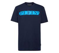 T-Shirt PHILIPP PLEIN "T-Shirt", Damen, Gr. XL, 24, navy, Obermaterial: 100% Baumwolle, Shirts T-Shirt (17840413-XL) 24, navy