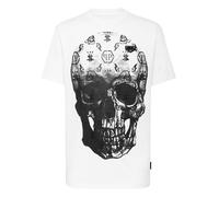 Philipp Plein - T-Shirt Skull - Größe 3XL - weiß