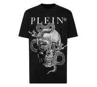 T-Shirt PHILIPP PLEIN "Skull", Jungen, Gr. XXL, 02, schwarz, Obermaterial: 100% Baumwolle, 100% Glas, Shirts T-Shirt (37768842-XXL) 02, schwarz