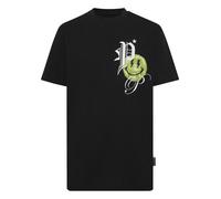 T-Shirt PHILIPP PLEIN "Smile", Damen, Gr. L, 02, schwarz, Obermaterial: 100% Baumwolle, Shirts T-Shirt (16771243-L) 02, schwarz