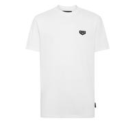 T-Shirt PHILIPP PLEIN "T-Shirt", Damen, Gr. 3XL, 01, weiß, Obermaterial: 100% Baumwolle, Shirts T-Shirt (64508359-XXXL) 01, weiß