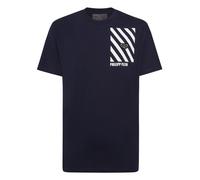 T-Shirt PHILIPP PLEIN "T-Shirt Rundhalsausschnitt Ss", Jungen, Gr. M, 24, navy, Obermaterial: 100% Baumwolle, Shirts T-Shirt (69138429-M) 24, navy