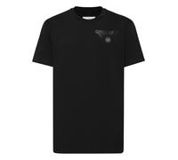 T-Shirt PHILIPP PLEIN "T-Shirt Rundhalsausschnitt Ss", Jungen, Gr. XL, 0202, schwarz, schwarz, Obermaterial: 100% Baumwolle, Shirts T-Shirt (22643403-XL) 0202, schwarz, schwarz