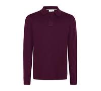 T-Shirt PIERRE CARDIN "Pierre Cardin Poloshirt", Herren, Gr. XXL, rot (winetasting), Obermaterial: 100% Baumwolle CO., uni, regular fit, Shirts T-Shirt, mit Knopfleiste (28794523-XXL) winetasting