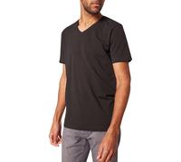 T-Shirt PIERRE CARDIN "T-Shirt V DP", Herren, Gr. XL, schwarz, Jersey, Obermaterial: 95% Baumwolle, 5% Elasthan, V-Ausschnitt, Shirts T-Shirt (40129623-XL)