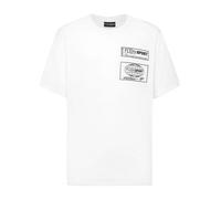 Plein Sport - T-Shirt Rundhalsausschnitt Ss - Größe M - weiß