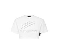 PLEIN SPORT Damen Shirt SCRATCH (PP12967) M Wei?