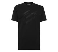 T-Shirt PLEIN SPORT "Scratch", Jungen, Gr. 5XL, schwarz (0202, schwarz, schwarz), Obermaterial: 100% Baumwolle, Shirts T-Shirt (55391031-5XL) 0202, schwarz, schwarz