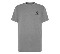 T-Shirt PLEIN SPORT "Rundhals-T-Shirt", Herren, Gr. 3XL, schwarz (02, schwarz), Obermaterial: 47% Polyamid, 40% Polyester, 13% Elasthan, Shirts T-Shirt (90902761-XXXL) 02, schwarz