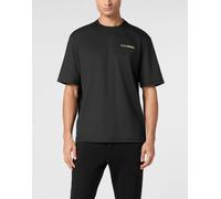 PLEIN SPORT Herren Shirt T-shirt (PP22977) L Schwarz