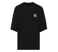 T-Shirt PLEIN SPORT "T-Shirt", Jungen, Gr. M, schwarz (02, schwarz), Obermaterial: 100% Baumwolle, Shirts T-Shirt (11129739-M) 02, schwarz