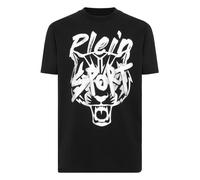 PLEIN SPORT Herren Shirt TIGER STREET FIGHTER (PP8861) XS Schwarz