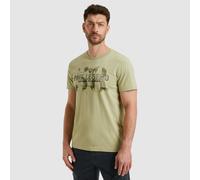 T-Shirt PME LEGEND, Damen, Gr. L, desert sage, Jersey, Obermaterial: 100% Baumwolle, bedruckt, regular fit hüftbedeckend, Rundhals, Shirts T-Shirt (82762825-L) desert sage