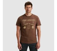 PME Legend - cotton elastane jersey marron - Gr. - L