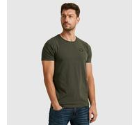 PME Legend Regular Fit T-Shirt Rundhals Beluga, Einfarbig