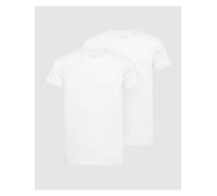 PME Legend Basic T-Shirt 2er Pack O-Ausschnitt Weiß - Größe S Weiß S