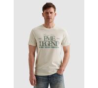 PME Legend Regular Fit T-Shirt Rundhals weiss, Bedruckt