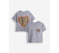 T-Shirt - Print - blau L