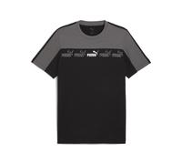 T-Shirt PUMA "Around The Block T-Shirt Herren", Herren, Gr. XS, grau (cool schwarz gray), Obermaterial: 100% Baumwolle. Rippe: 20% Polyester, 80% Baumwolle, clean, regular fit, Rundhals, Shirts T-Shir