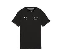 T-Shirt PUMA "BMW M MOTORSPORT Essentials T-Shirt Jugendliche", Jungen, Gr. 128, schwarz, Obermaterial: 100% Baumwolle. Rippe: 80% Baumwolle, 20% Polyester, regular fit, Rundhals, Shirts T-Shirt (8485