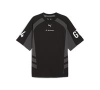 T-Shirt PUMA "BMW M Motorsport Lifestyle T-Shirt Herren", Herren, Gr. L, schwarz, Obermaterial: 100% Baumwolle; Rippe: 71% Baumwolle, 29% Polyester, relaxed fit, Rundhals, Shirts T-Shirt (83057415-L)
