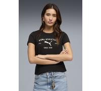 PUMA Damen Class Graphic T-Shirt S, Black