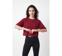 PUMA Class Relaxed Graphic T-Shirt Damen 23 - garnet glow M