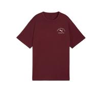 PUMA Class Relaxed T-Shirt Damen 96 - ruby shimmer M