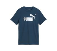 T-Shirt PUMA "ESS NO 1 LOGO TEE B", Jungen, Gr. 164, midnight petrol, Jersey, Obermaterial: 100% Baumwolle, unifarben, regular fit normal, Rundhals, Shirts T-Shirt, mit Rundhalsausschnitt, kurzärmlig,