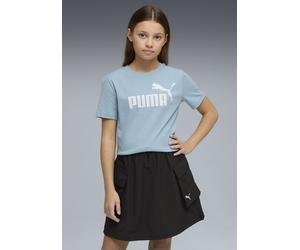 T-Shirt PUMA "ESS NO 1 LOGO TEE G", Mädchen, Gr. 128, seafoam, Jersey, Obermaterial: 100% Baumwolle, bedruckt, regular fit normal, Rundhals, Shirts T-Shirt, Regular Fit, Kurzarm, für Jugendliche, Rund
