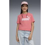 T-Shirt PUMA "ESS NO. 1 LOGO TEE G", Mädchen, Gr. 128, wild pink, Jersey, Obermaterial: 100% Baumwolle, bedruckt, regular fit normal, Rundhals, Shirts T-Shirt, Regular Fit, Kurzarm, für Jugendliche, R
