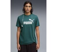 T-Shirt PUMA "ESS NO. 1 LOGO TEE (S)", Herren, Gr. 3XL, emerald ice, Jersey, Obermaterial: 100% Baumwolle, unifarben, regular fit normal, Rundhals, Shirts T-Shirt, Regular Fit, Kurzarm, Rundhalsaussch