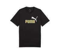 PUMA Herren Essentials 2 Colour No. 1 Logo T-Shirt XS, Black Rustic Olive Green