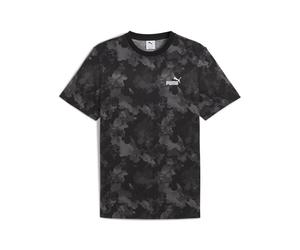T-Shirt PUMA "Essentials Camo T-Shirt Herren", Herren, Gr. XXL, schwarz, 100% Baumwolle, regular fit, Rundhals, Shirts T-Shirt (52046808-XXL) schwarz