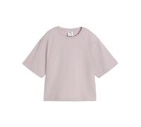 PUMA ESS ELEVATED Relaxed Tee Damen | MISTY PINK |