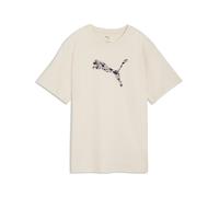 Puma ESSENTIALS GRAPHIC ANIMAL RELAXED TEE T-Shirt für Damen, beige, größe XL