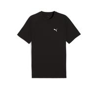 T-Shirt PUMA "Evostripe T-Shirt Herren", Herren, Gr. XL, schwarz, Obermaterial: 35% Viskose, 65% Polyester, clean, regular fit, Rundhals, Shirts T-Shirt (58147649-XL) schwarz