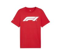 Puma Men's F1 ESS Logo Tee 180g, Pop Red, M, Pop-Rot, M