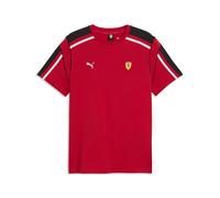 T-Shirt PUMA "Ferrari MT7 T-Shirt Herren", Herren, Gr. XL, rot (rosso corsa rot), Obermaterial: 100% Baumwolle. Rippe: 30% Polyester, 70% Baumwolle. Einsatz: 100% Baumwolle, regular fit, Rundhals, Shi