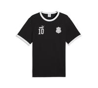 T-Shirt PUMA "FUTURE.PUMA.ARCHIVE Ringer-T-Shirt Erwachsene", Damen, Gr. M, schwarz, Obermaterial: 100% Baumwolle; Rippe: 20% Polyester, 80% Baumwolle, regular fit, Rundhals, Shirts T-Shirt (49787167-