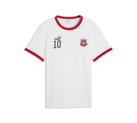 T-Shirt PUMA "FUTURE.PUMA.ARCHIVE Ringer-T-Shirt Erwachsene", Damen, Gr. XL, weiß, Obermaterial: 100% Baumwolle; Rippe: 20% Polyester, 80% Baumwolle, colorblocking, regular fit, Rundhals, Shirts T-Shi