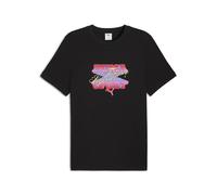 T-Shirt PUMA "Graphic Legends T-Shirt Herren", Gr. L, schwarz, 100% Baumwolle, bedruckt, regular fit, Rundhals, Shirts T-Shirt (36634526-L) schwarz