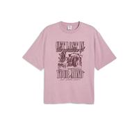 PUMA Graphic Paradise Mindset Washed Boxy T-Shirt Herren, Kleidung, Rosa, XXL Pink