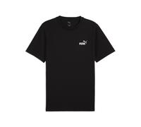 T-Shirt PUMA "GRAPHICS 2 COLOR SMALL NO 1 LOGO TEE", Jungen, Gr. 3XL, schwarz (puma schwarz), Jersey, Obermaterial: 100% Baumwolle, bedruckt, regular fit normal, Rundhals, Shirts T-Shirt, mit Rundhals